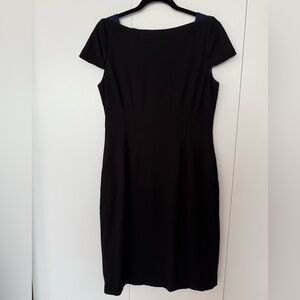 Elie Tahari black dress with back zipper